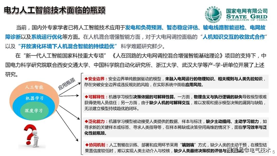 中国工程院院士郭剑波：人在回路的电网调控混合增强智能技术